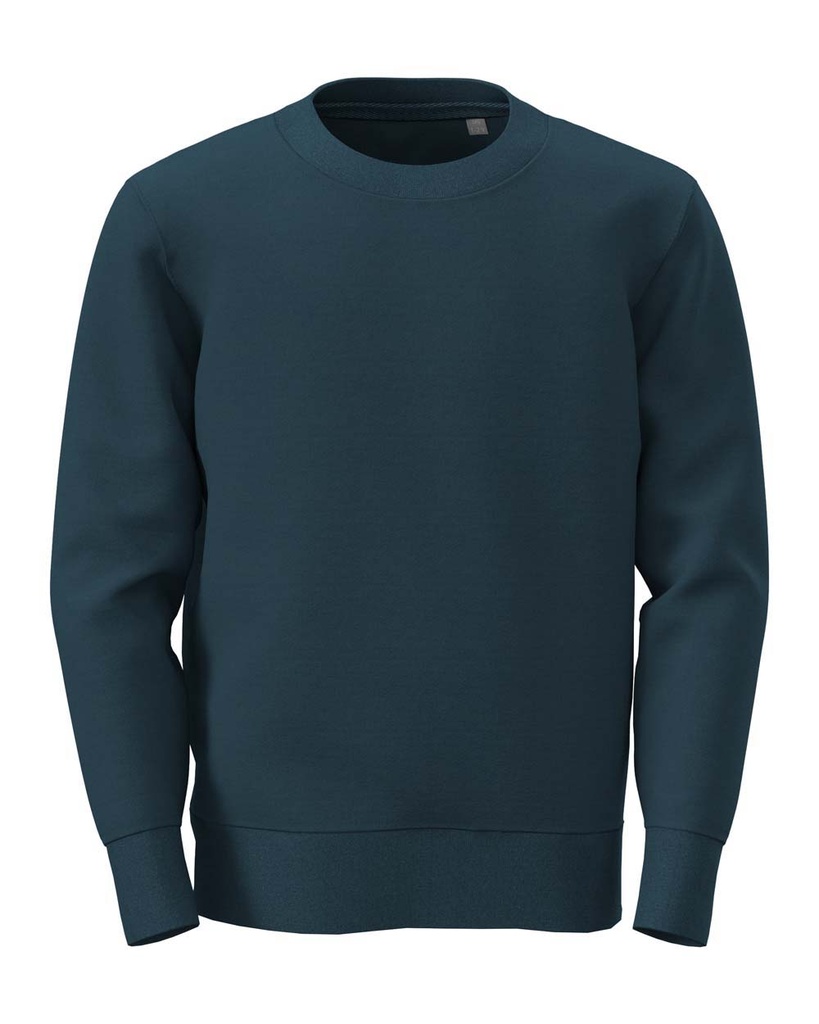 Bluza Klasyczna Bawelniano-Poliestrowa S4370K - Navy Blue