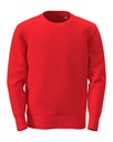 Bluza Klasyczna Bawelniano-Poliestrowa S4370K - Scarlet Red