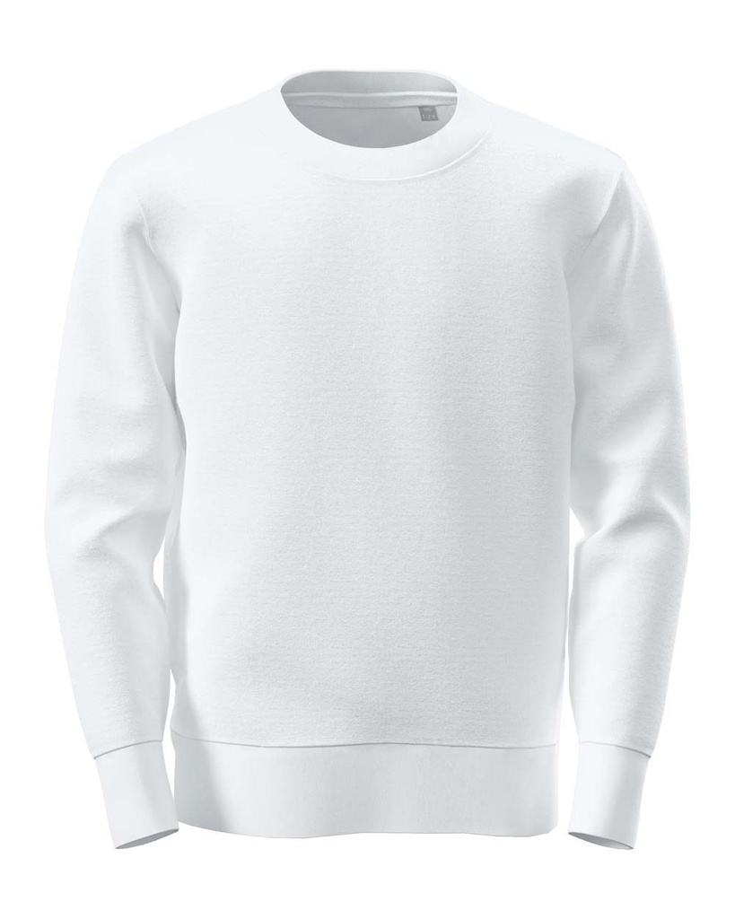 Bluza Klasyczna Bawelniano-Poliestrowa S4370K - White