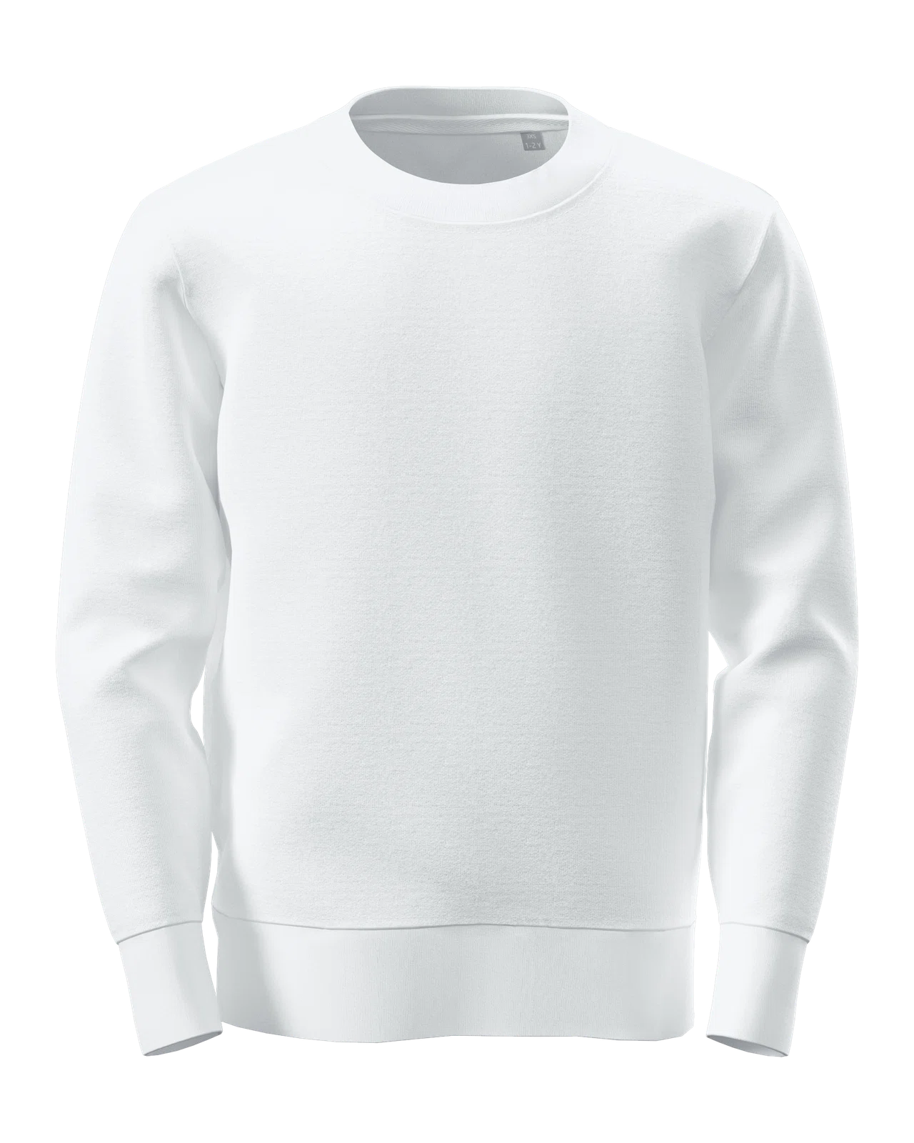 Bluza Klasyczna Bawelniano-Poliestrowa S4370K - White