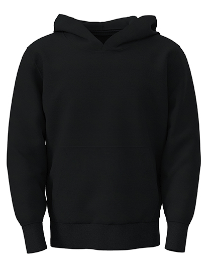 Bluza Klasyczna Z Kapturem Dwuwarstwowym S4470K - Black Opal