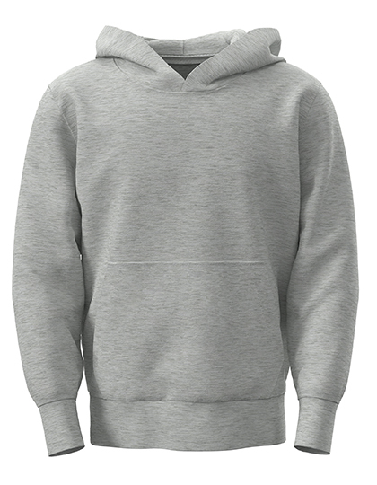 Bluza Klasyczna Z Kapturem Dwuwarstwowym S4470K - Grey Heather