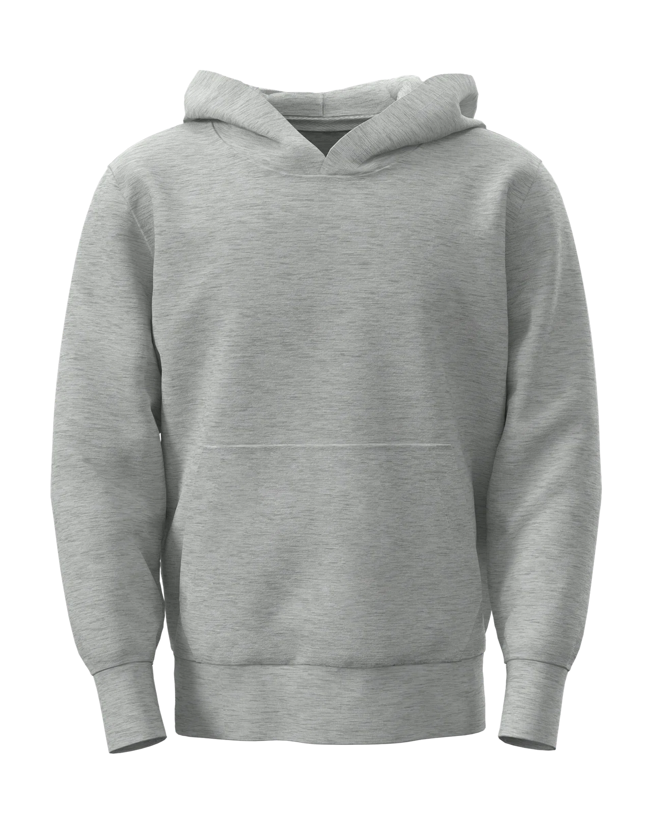 Bluza Klasyczna Z Kapturem Dwuwarstwowym S4470K - Grey Heather