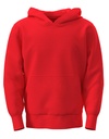 Bluza Klasyczna Z Kapturem Dwuwarstwowym S4470K - Scarlet Red