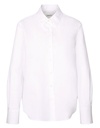 Koszula Damska Oversize Popelinowa SN145941 - White