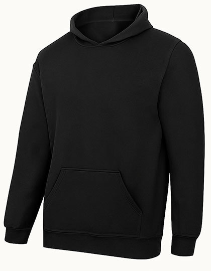 Bluza z Kapturem Bawelna Organiczna SW200 - Deep Black