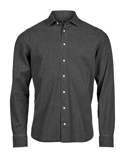 Koszula Dopasowana Denim TJ4004 - Black Denim