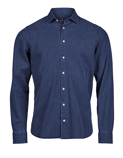 Koszula Dopasowana Denim TJ4004 - Blue Denim