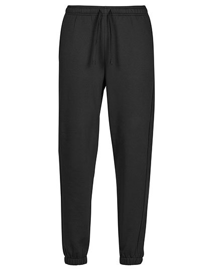 Spodnie Luzne Bawelniano-poliestrowe Szczotkowane TJ5158 - Black