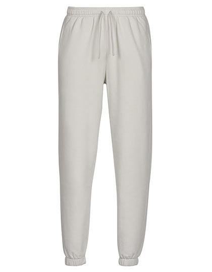 Spodnie Luzne Bawelniano-poliestrowe Szczotkowane TJ5158 - Cement