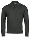 Koszulka Polo Męska Dopasowana Wełna Poliakryl TJ6002 - Pine