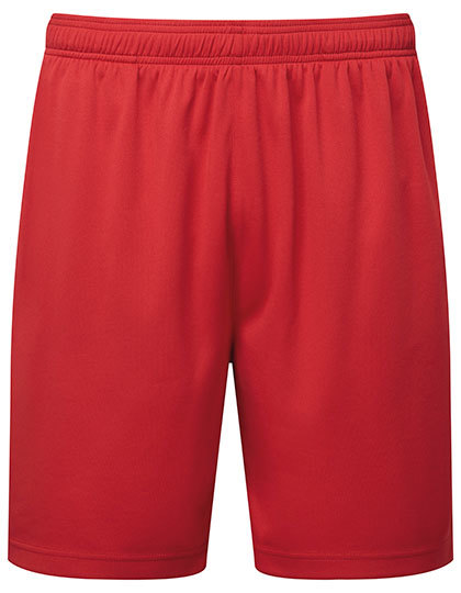 Spodenki Sportowe Unisex Odprowadzające Wilgoć TR507 - Fire Red