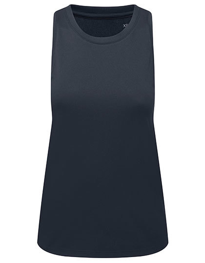 Koszulka Tank Top Odprowadzajaca Wilgoc Poliester z Recyklingu TR516 - French Navy
