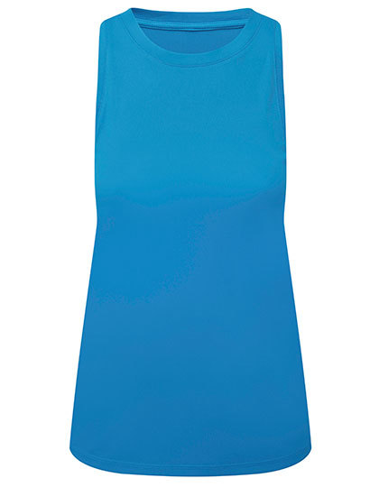 Koszulka Tank Top Odprowadzajaca Wilgoc Poliester z Recyklingu TR516 - Sapphire