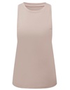Koszulka Tank Top Odprowadzająca Wilgoć Poliester z Recyklingu TR516 - Stone
