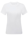Koszulka Sportowa Damska Oddychajaca Recyklingowana TR517 - White