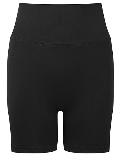 Spodenki Damskie Slim Bezszwowe Rozciagliwe TR539 - Black