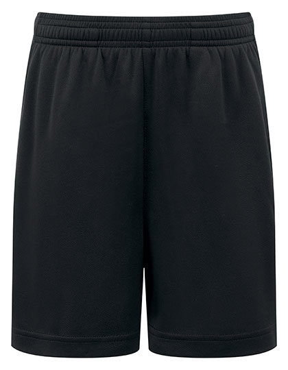 Spodenki Sportowe Unisex Odprowadzajace Wilgoc TR57B - Black