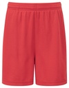 Spodenki Sportowe Unisex Odprowadzajace Wilgoc TR57B - Fire Red