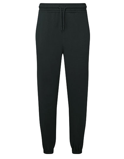 Spodnie Dresowe Unisex Luzne Polarowe TR605 - Black