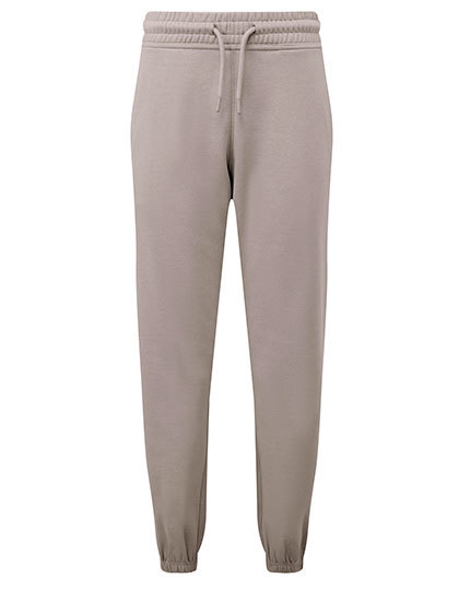 Spodnie Dresowe Unisex Luzne Polarowe TR605 - Stone