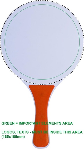 RACKET 2 FRONT PD (do 185 x 185 mm)