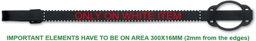 STRAP ON WHITE (do 300 x 20 mm)