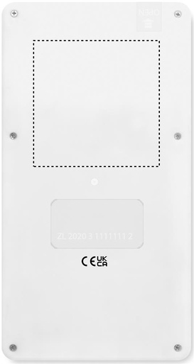 Miejsce znakowania: BACK (do 60 x 60 mm)