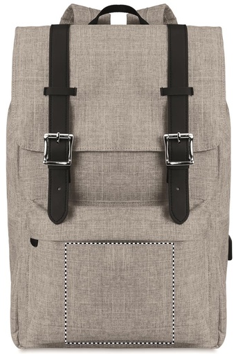 Miejsce znakowania: FRONT POCKET (do 140 x 130 mm)