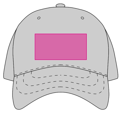 Umiejscowienie znakowania: Przód (do 120 x 60 mm)