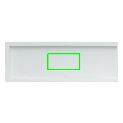 Pozycja nadruku: Etui Góra (60 × 30 mm)