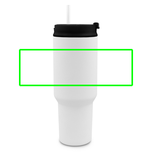 Pozycja nadruku: Przód (250 × 80 mm)