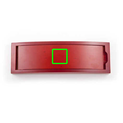 Pozycja nadruku: Etui Góra (30 × 30 mm)