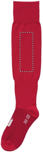 Miejsce znakowania: SOCK 2 LEFT (do 50 x 150 mm)