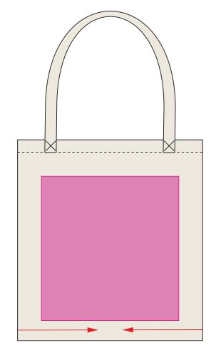 Umiejscowienie znakowania: Przód (do 320 x 320 mm)