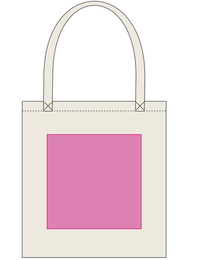 Umiejscowienie znakowania: Przód (od 250 x 250 mm)