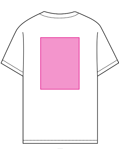 Umiejscowienie znakowania: Tył (do 210 x 290 mm)