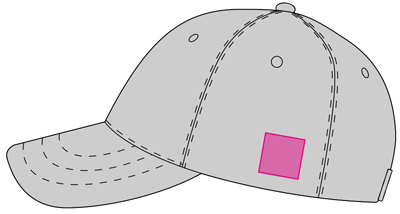 Umiejscowienie znakowania: Strona lewa (do 30 x 30 mm)