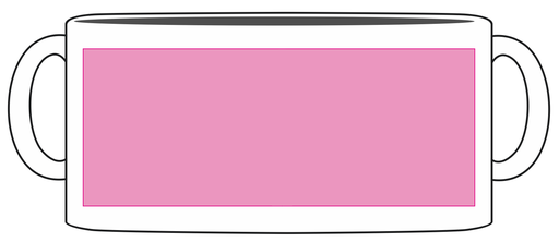Umiejscowienie znakowania grawer na kubku: Front (do 220 x 80 mm)