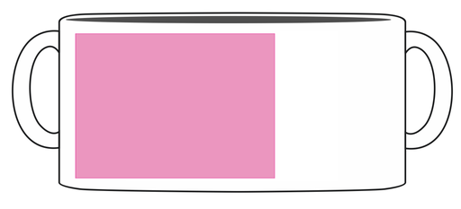 Umiejscowienie znakowania grawer na kubku: Front (do 110 x 80mm)