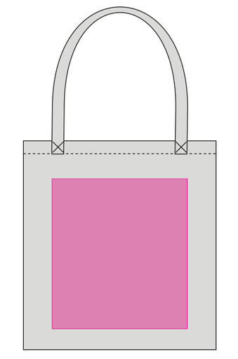 Umiejscowienie znakowania na torbie: Tył (do 270 x 300 mm)