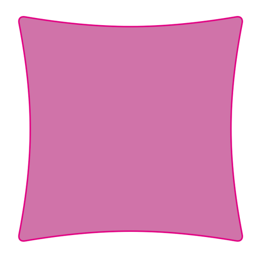 Umiejscowienie znakowania na poduszce: Fullprint przód (370 x 370 mm)