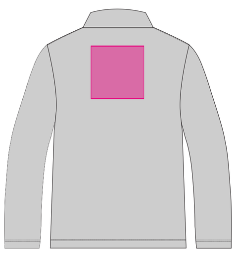 Umiejscowienie znakowania na kurtce: Tył (do 200 x 200 mm)