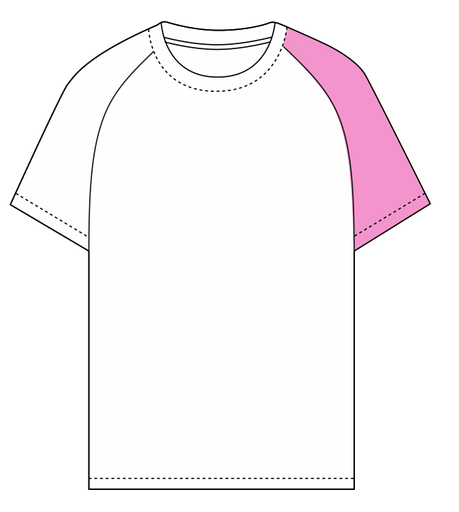 Umiejscowienie znakowania na koszulce: Lewy rękaw