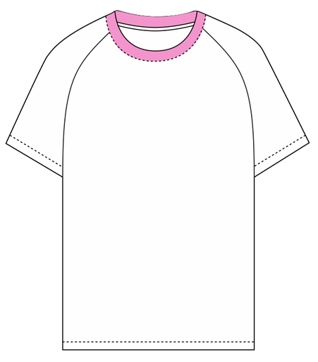 Umiejscowienie znakowania na koszulce: Kołnierzyk