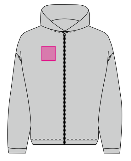 Umiejscowienie znakowania na kurtce: Pierś prawa (do 80 x 80 mm)