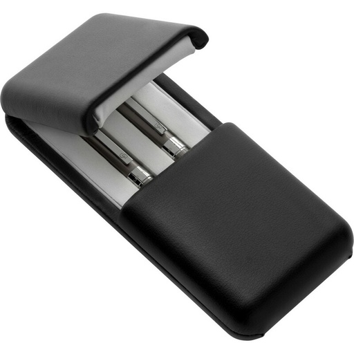 [V1418-19] Zestaw piśmienniczy Charles Dickens®, długopis i pióro kulkowe V1418-19 - szary