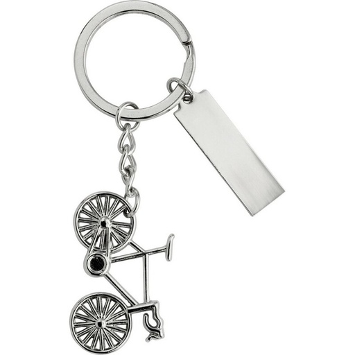 Brelok do kluczy "rower" V4949-32 - srebrny