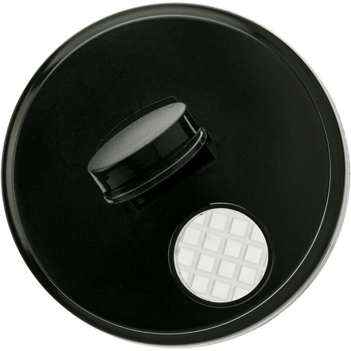 Butelka sportowa 700 ml, shaker V7468-03 - czarny