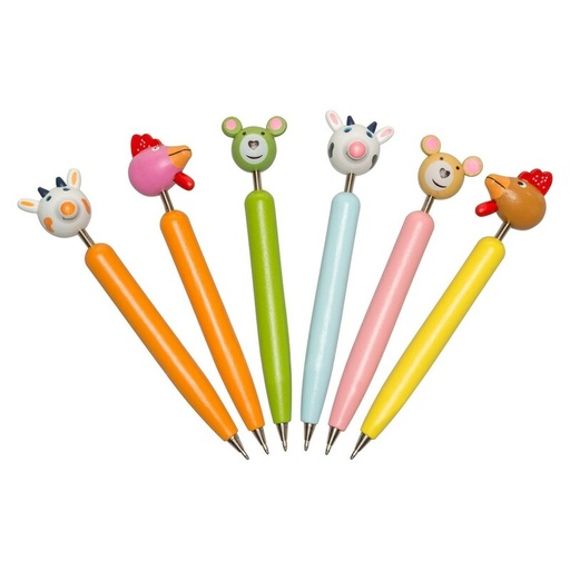 [V6120-00] Długopis "zwierzątka" | Lillian V6120-00 - neutralny